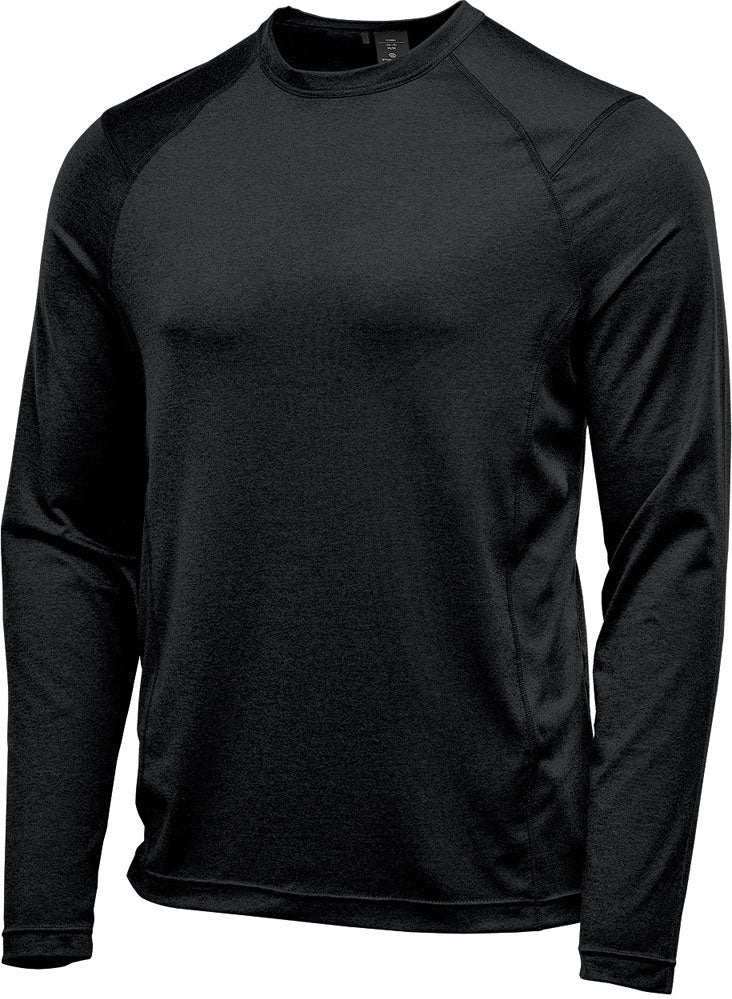 Stormtech Hxr-2 Men’s Milano Crew Neck L/s - Black - Adult s