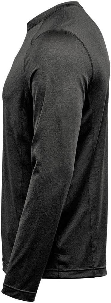 Stormtech Hxr-2 Men’s Milano Crew Neck L/s - Charcoal Heather