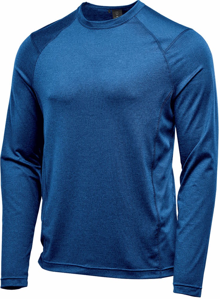 Stormtech Hxr-2 Men’s Milano Crew Neck L/s - Classic Blue Heather