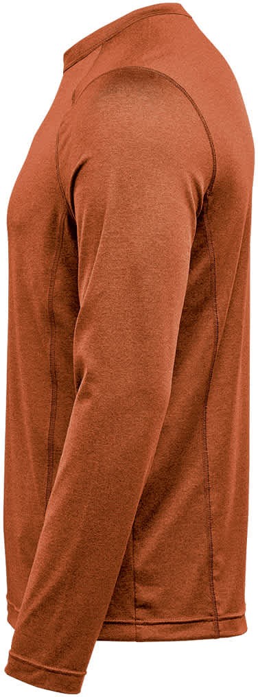 Stormtech Hxr-2 Men’s Milano Crew Neck L/s - Rust Heather