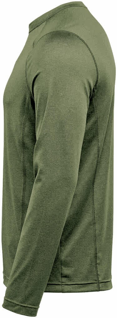 Stormtech Hxr-2 Men’s Milano Crew Neck L/s - Sage Green Heather