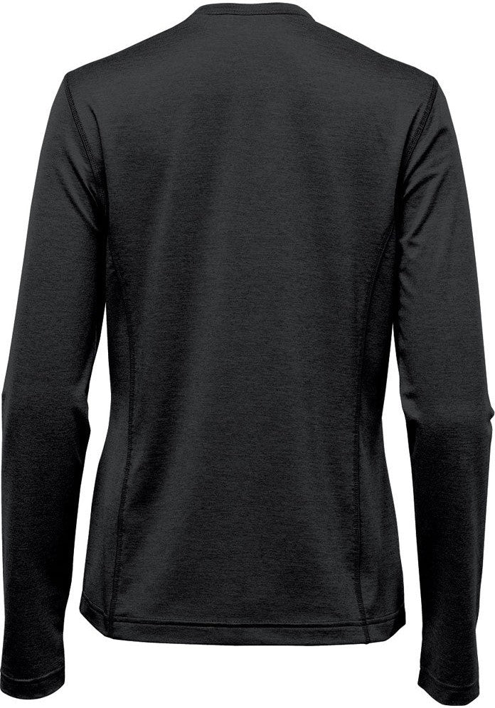 Stormtech Hxr-2w Women’s Milano Crew Neck L/s - Black
