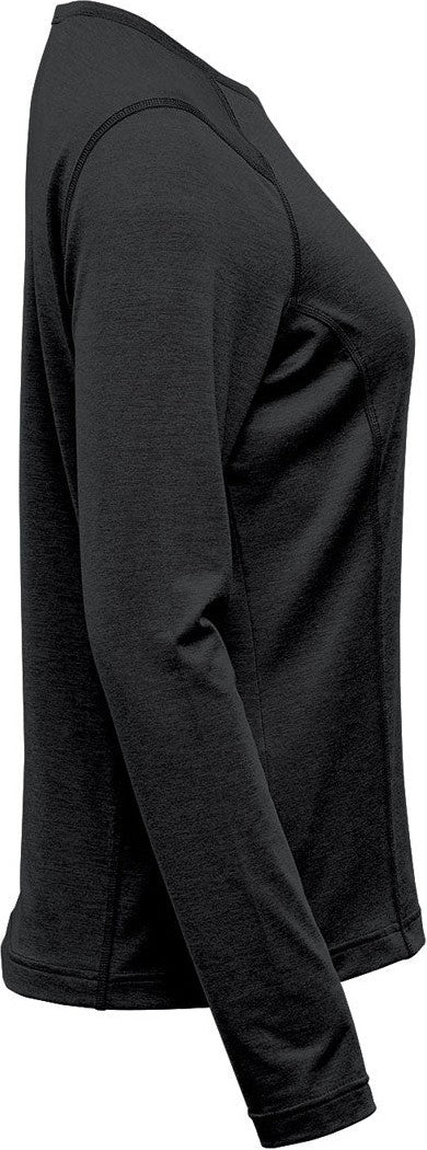 Stormtech Hxr-2w Women’s Milano Crew Neck L/s - Black