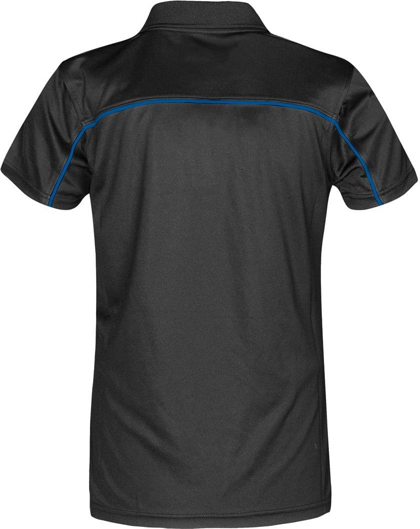 Stormtech Ips-2w Women’s Velocity Sport Polo - Black Royal