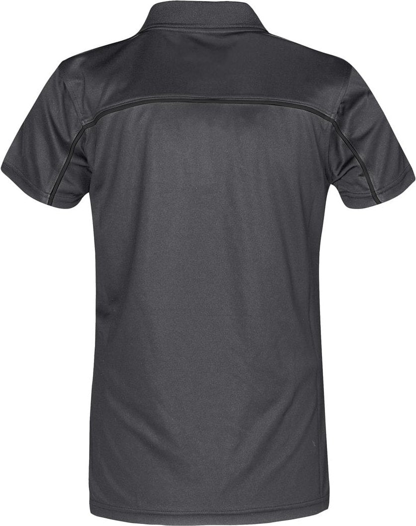 Stormtech Ips-2w Women’s Velocity Sport Polo - Graphite Black