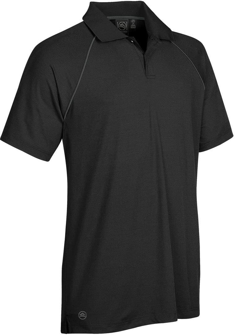 Stormtech Ips-4 Men’s Piranha Performance Polo - Black Granite