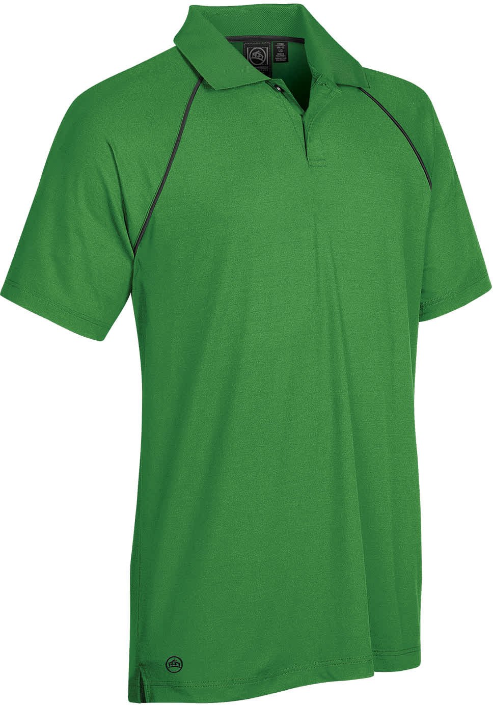 Stormtech Ips-4 Men’s Piranha Performance Polo - Treetop Green Black