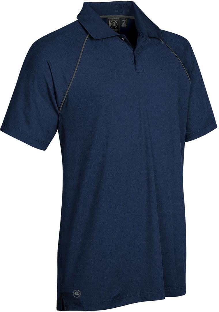 Stormtech Ips-4 Men’s Piranha Performance Polo - True Navy Granite