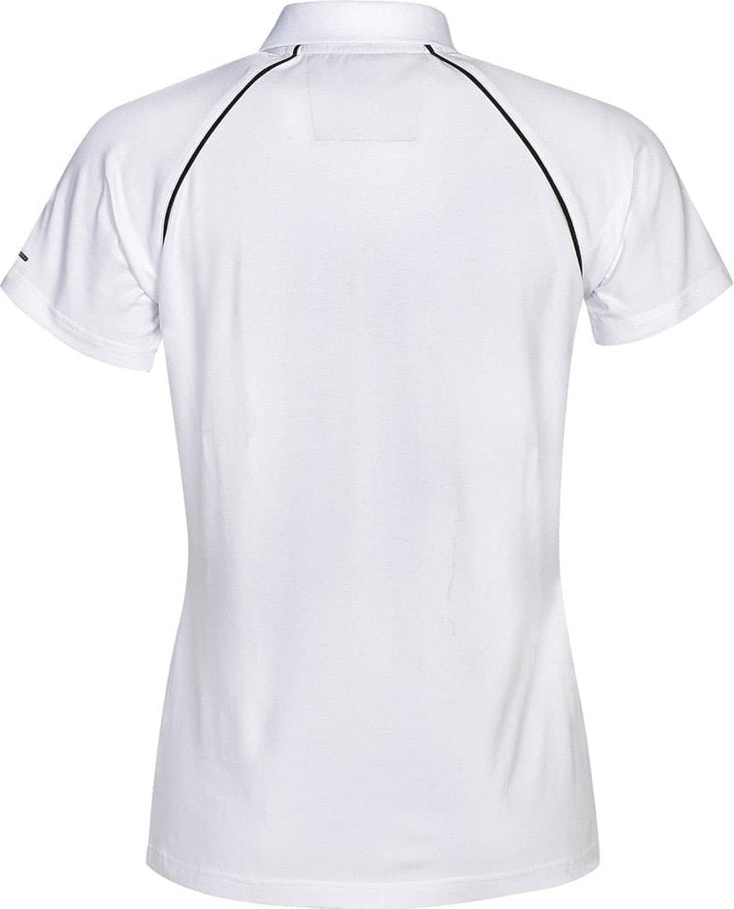 Stormtech Ips-4w Women’s Piranha Performance Polo - Tech White Granite - Ladies Xs