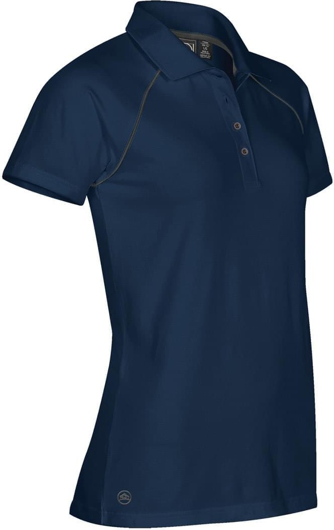 Stormtech Ips-4w Women’s Piranha Performance Polo - True Navy Granite