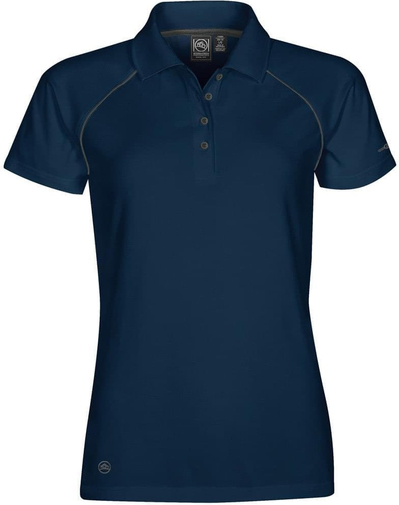 Stormtech Ips-4w Women’s Piranha Performance Polo - True Navy Granite - Ladies Xs