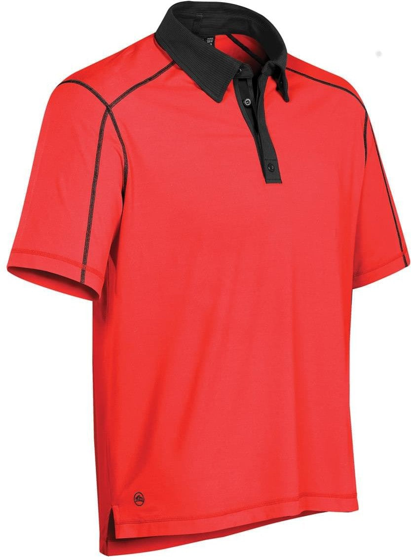 Stormtech Ipz-2 Men’s Odyssey Performance Polo - Scarlet Black