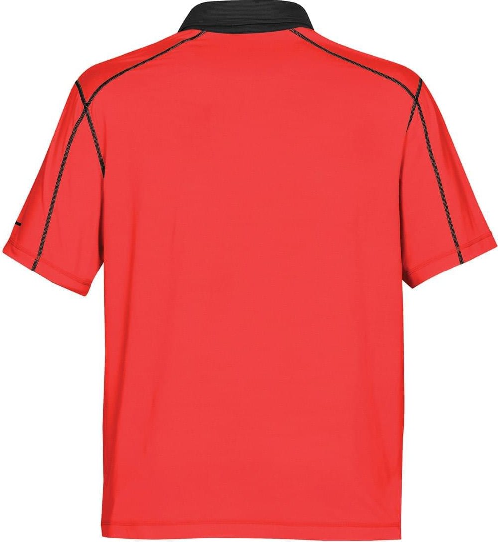 Stormtech Ipz-2 Men’s Odyssey Performance Polo - Scarlet Black