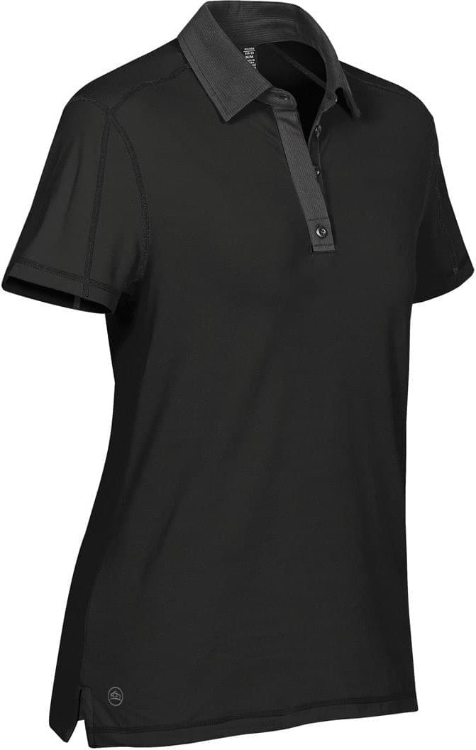 Stormtech Ipz-2w Women’s Odyssey Performance Polo - Black