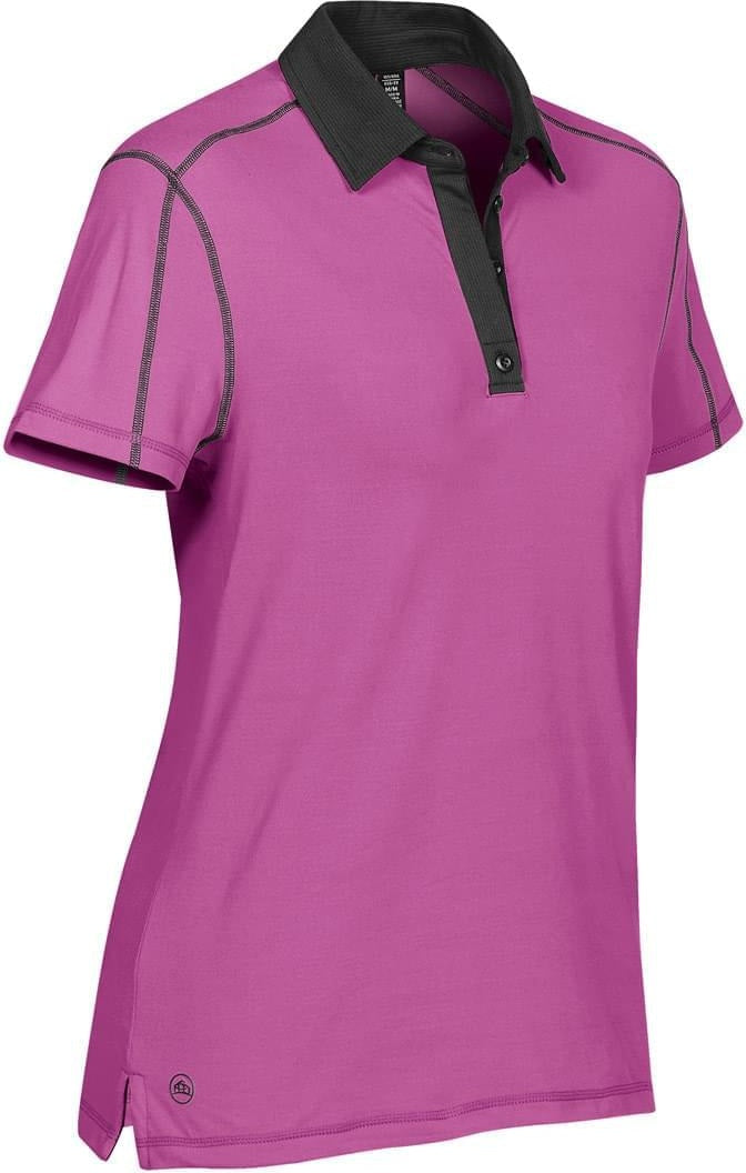 Stormtech Ipz-2w Women’s Odyssey Performance Polo - Lilac Black