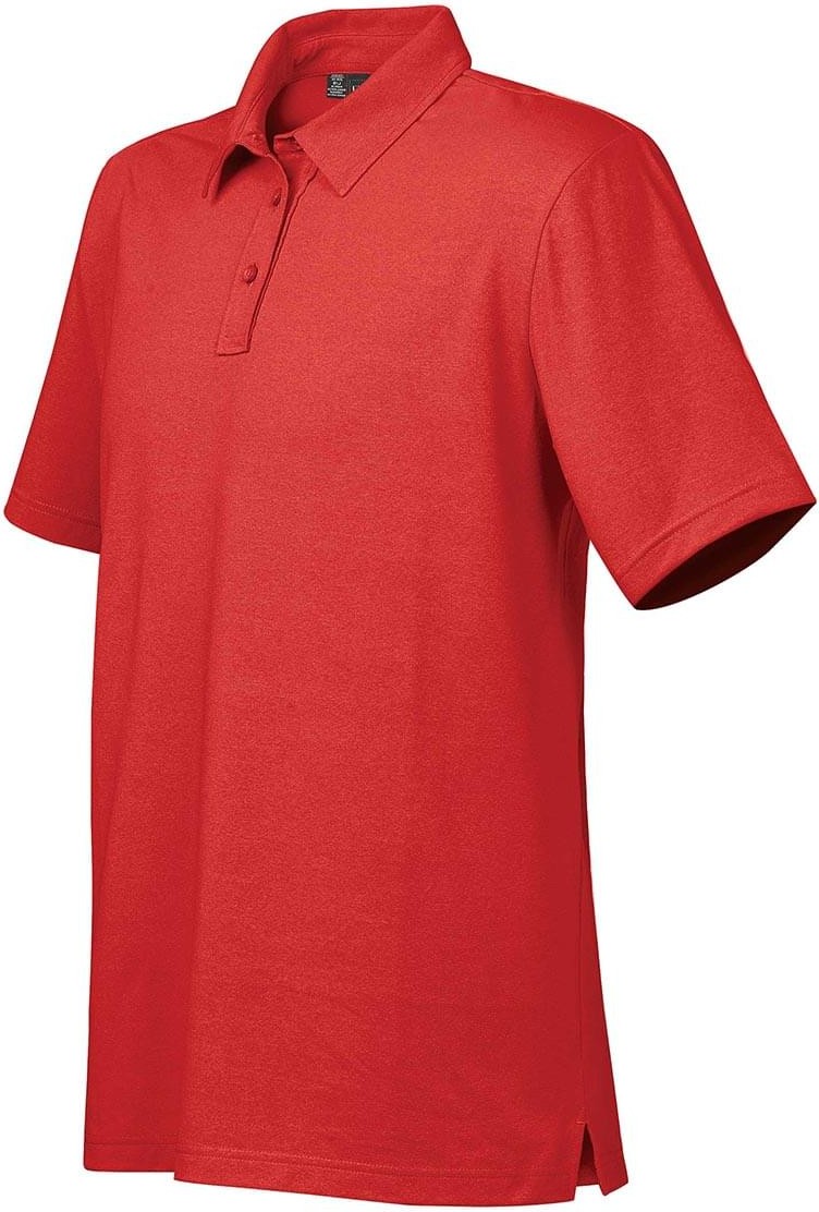 Stormtech Ipz-5 Men’s Solstice Performance Polo - Bright Red