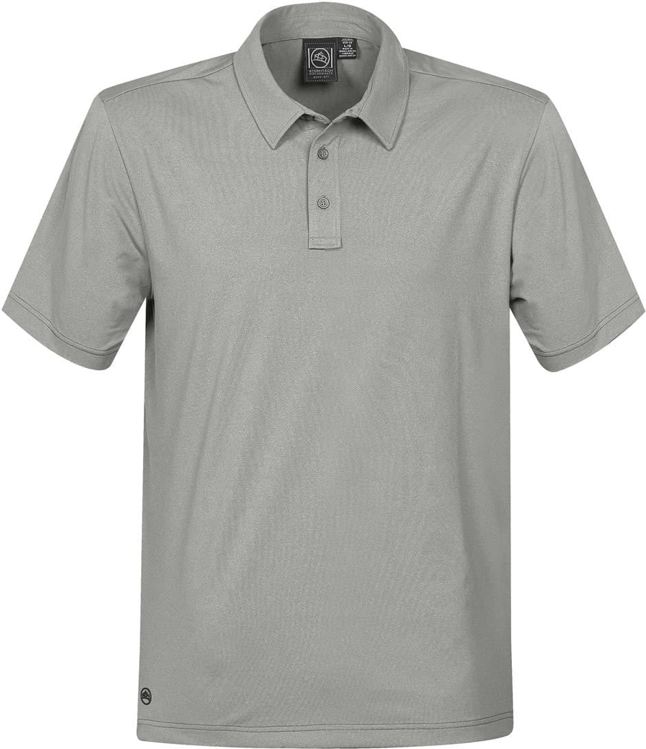 Stormtech Ipz-5 Men’s Solstice Performance Polo - Cool Silver - Adult s