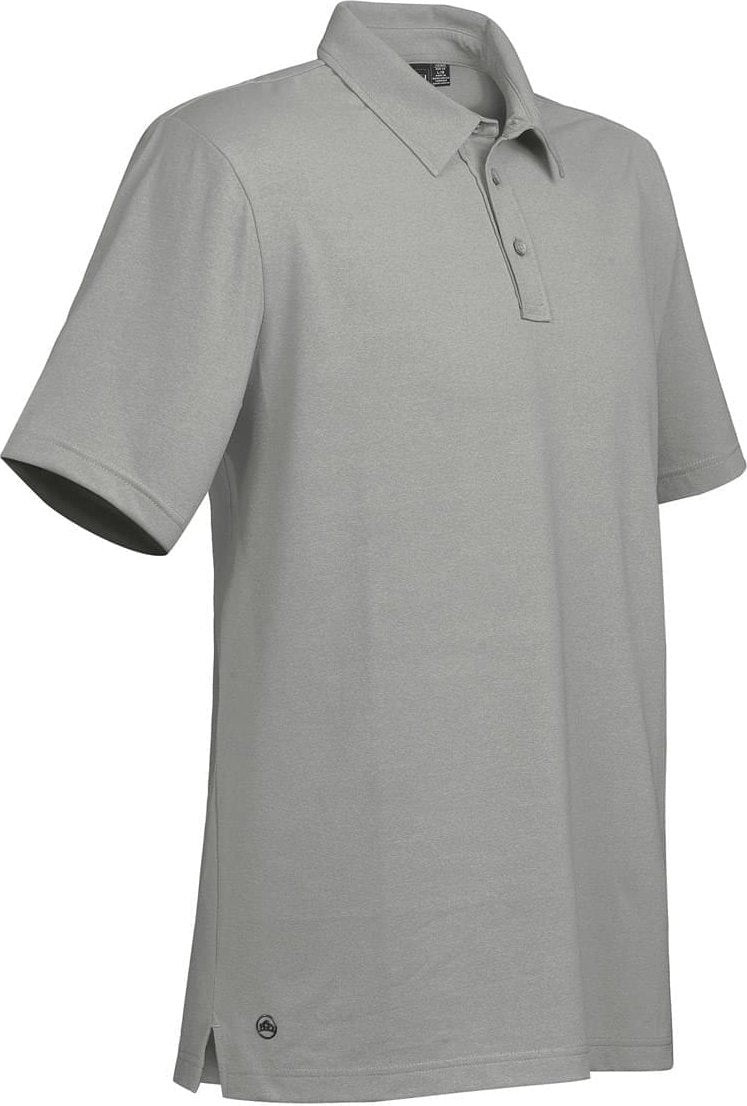 Stormtech Ipz-5 Men’s Solstice Performance Polo - Cool Silver