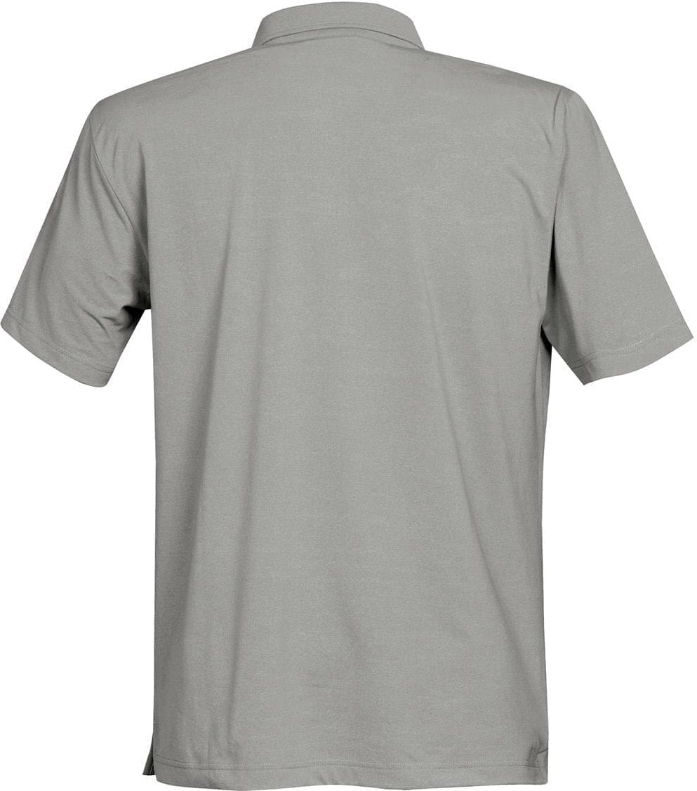 Stormtech Ipz-5 Men’s Solstice Performance Polo - Cool Silver - Adult s