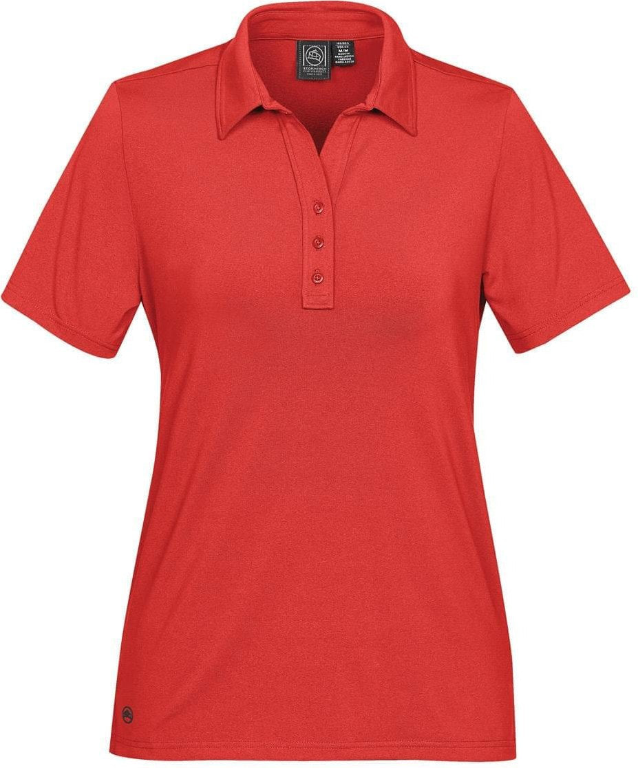 Stormtech Ipz-5w Women’s Solstice Performance Polo - Bright Red - Ladies Xs