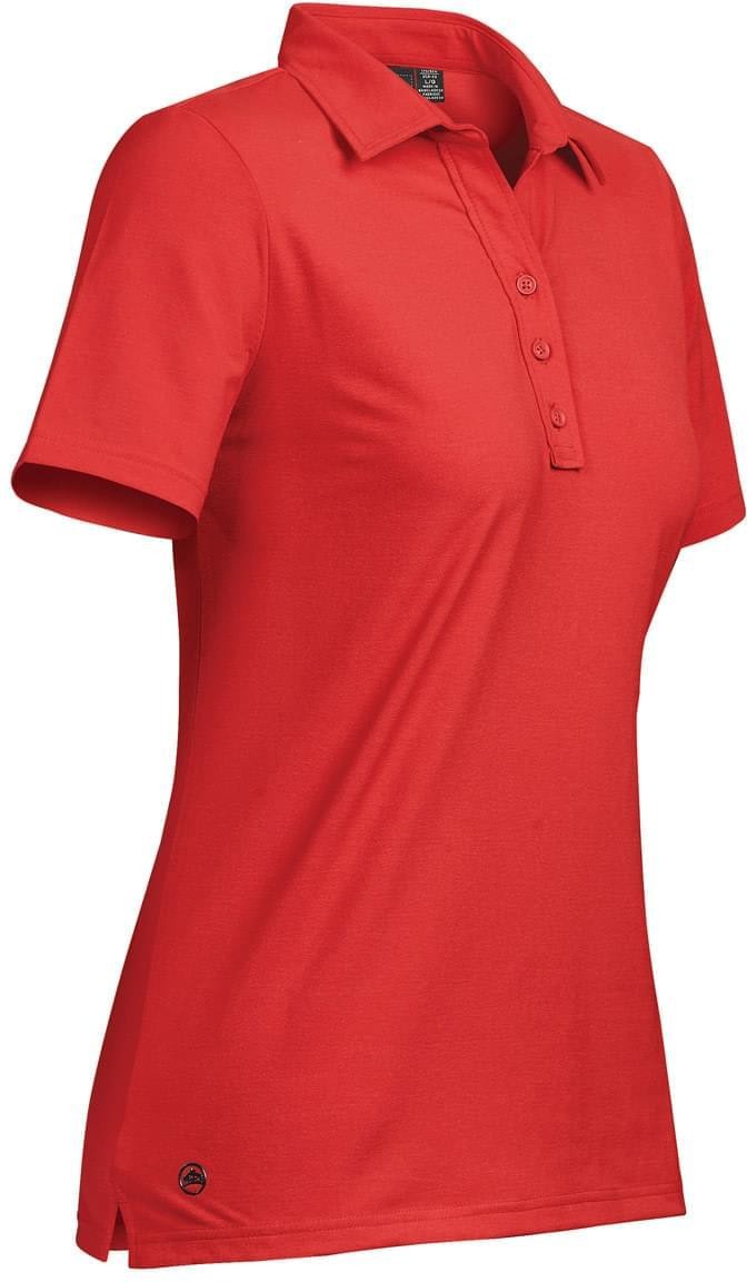 Stormtech Ipz-5w Women’s Solstice Performance Polo - Bright Red