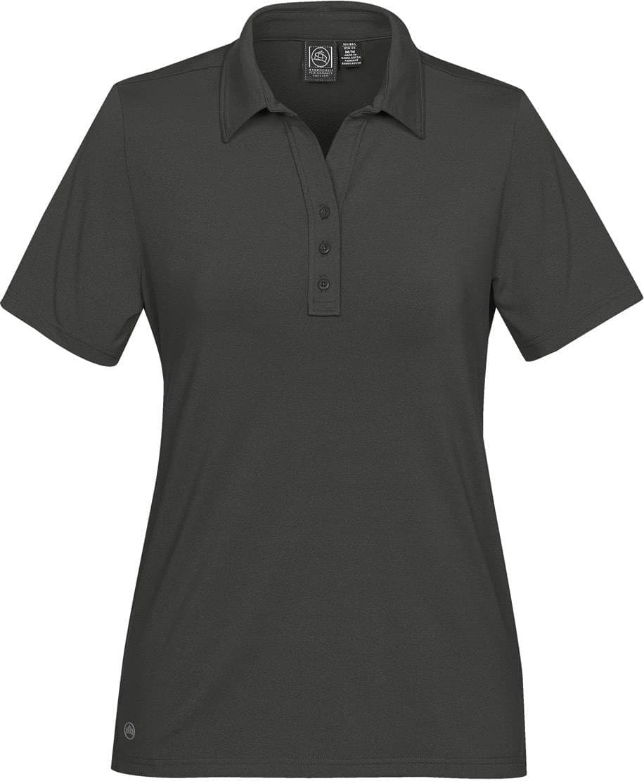 Stormtech Ipz-5w Women’s Solstice Performance Polo - Carbon - Ladies Xs