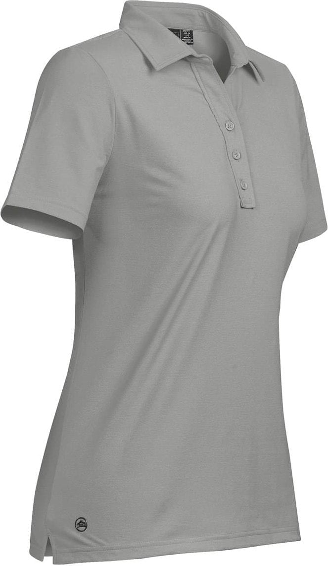 Stormtech Ipz-5w Women’s Solstice Performance Polo - Cool Silver