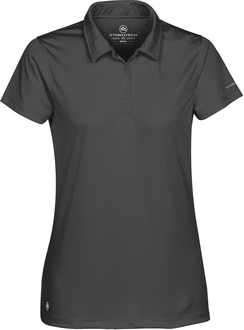 Stormtech Is-1w Women’s Sport Basic H2x-dry Polo - Graphite - Ladies m