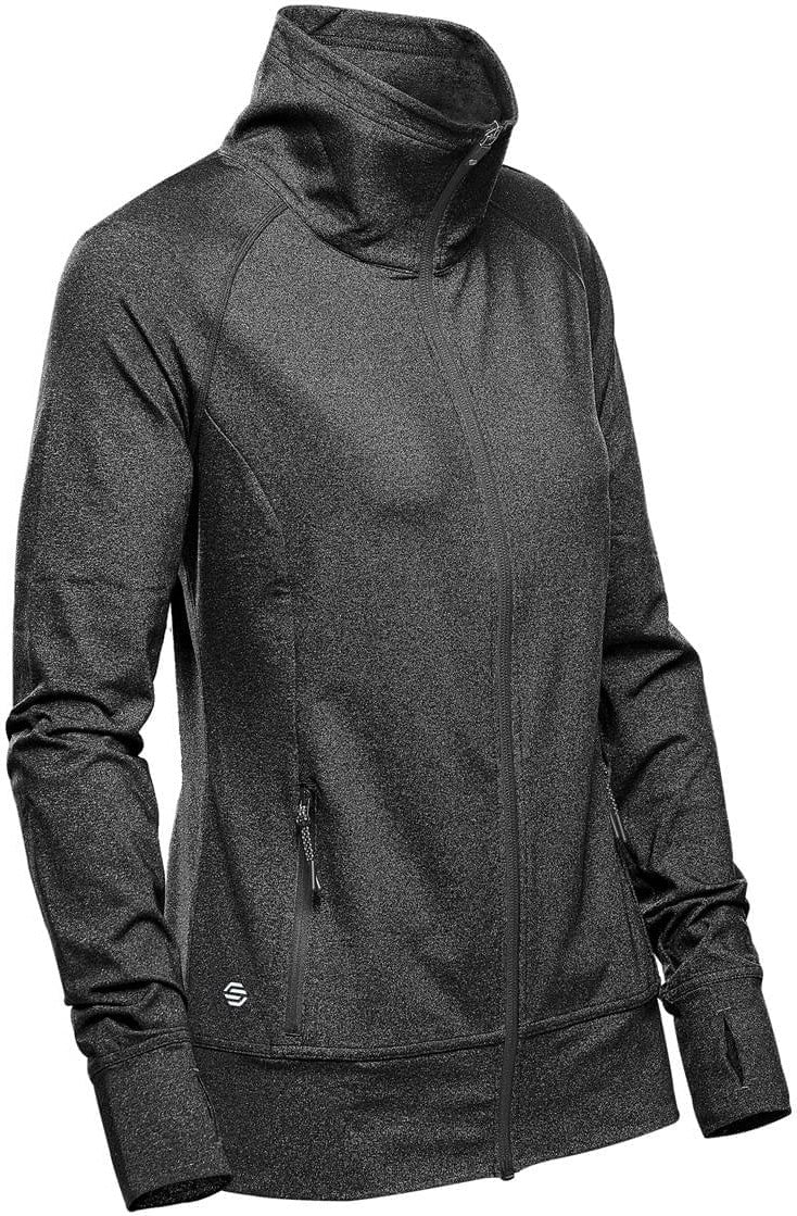 Stormtech Jlc-1w Women’s Pacific Knit Full Zip Jacket - Graphite Heather