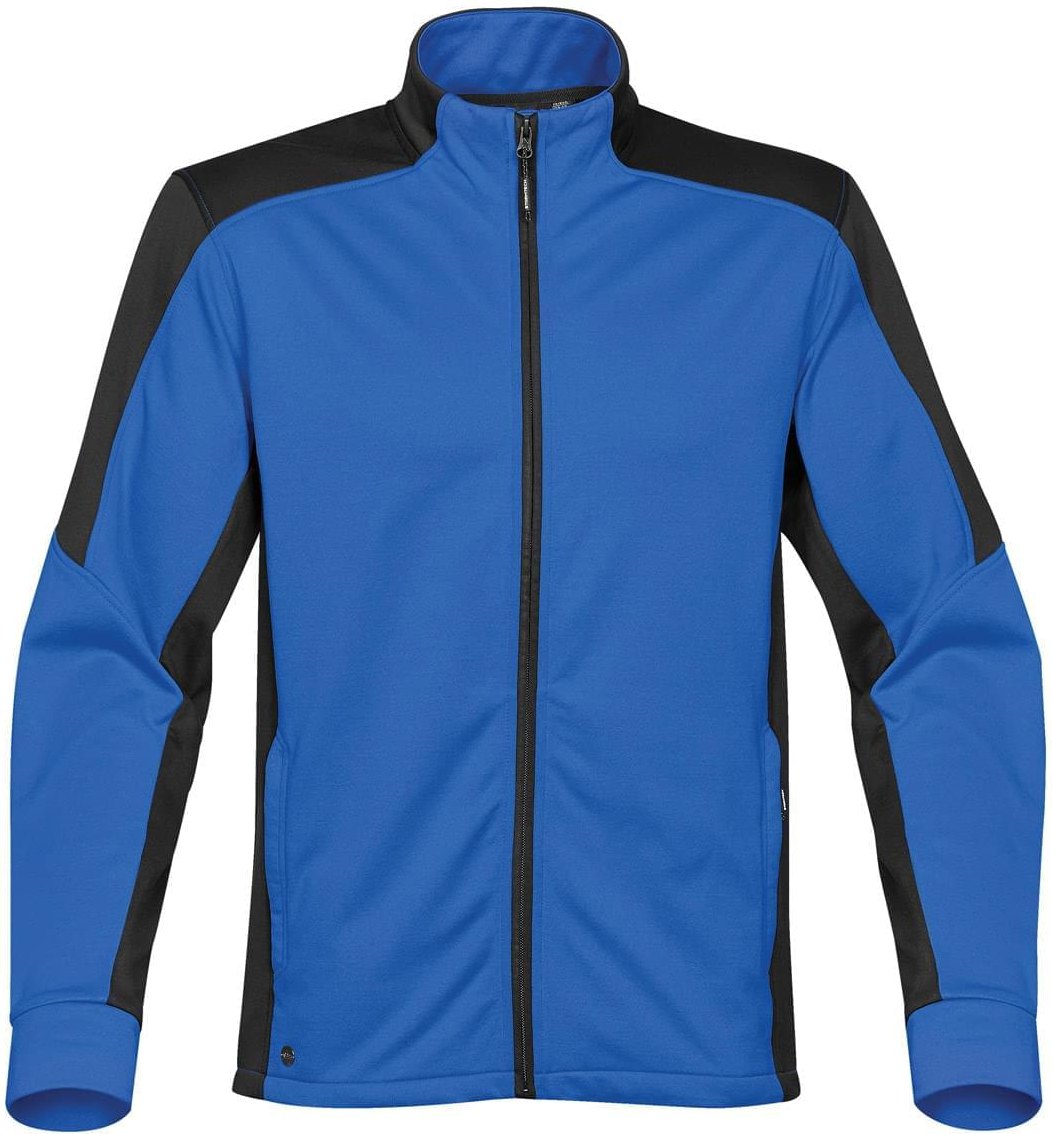 Stormtech Jlx-1 Men’s Chakra Fleece Jacket - Azure Blue Black - Adult m