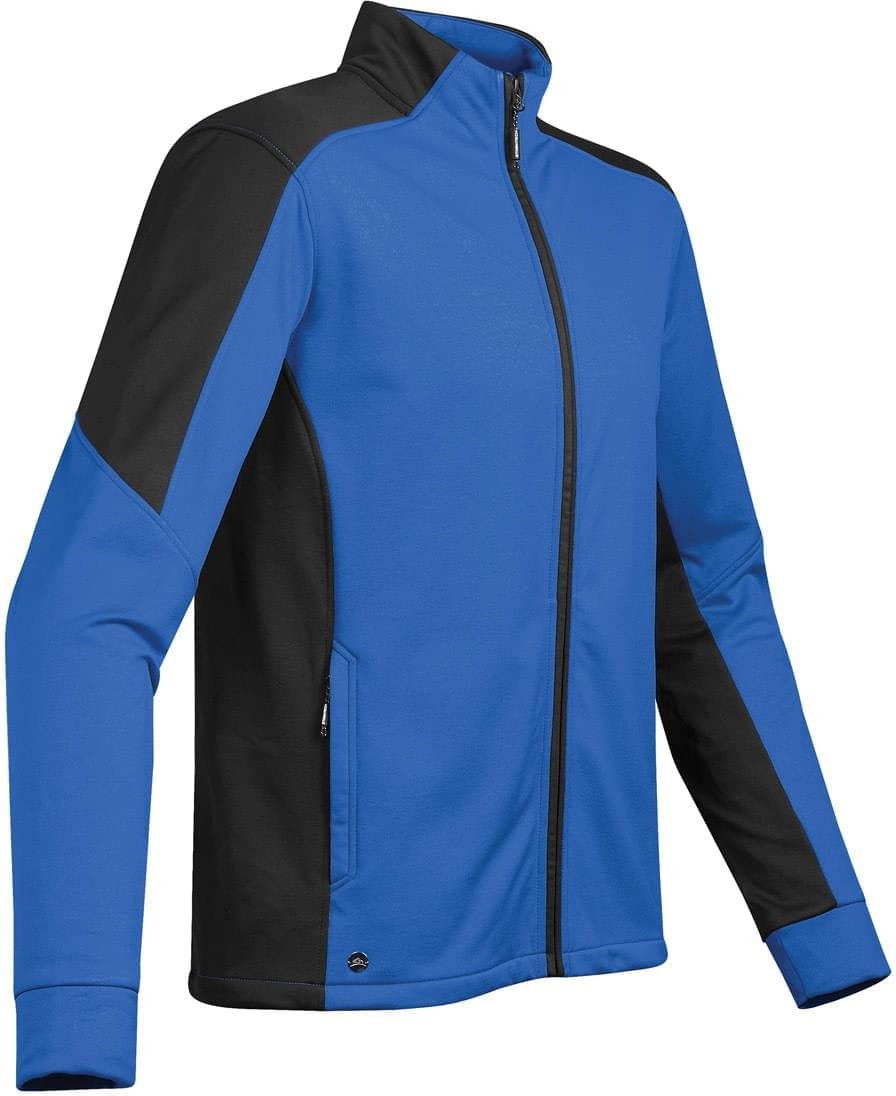 Stormtech Jlx-1 Men’s Chakra Fleece Jacket - Azure Blue Black