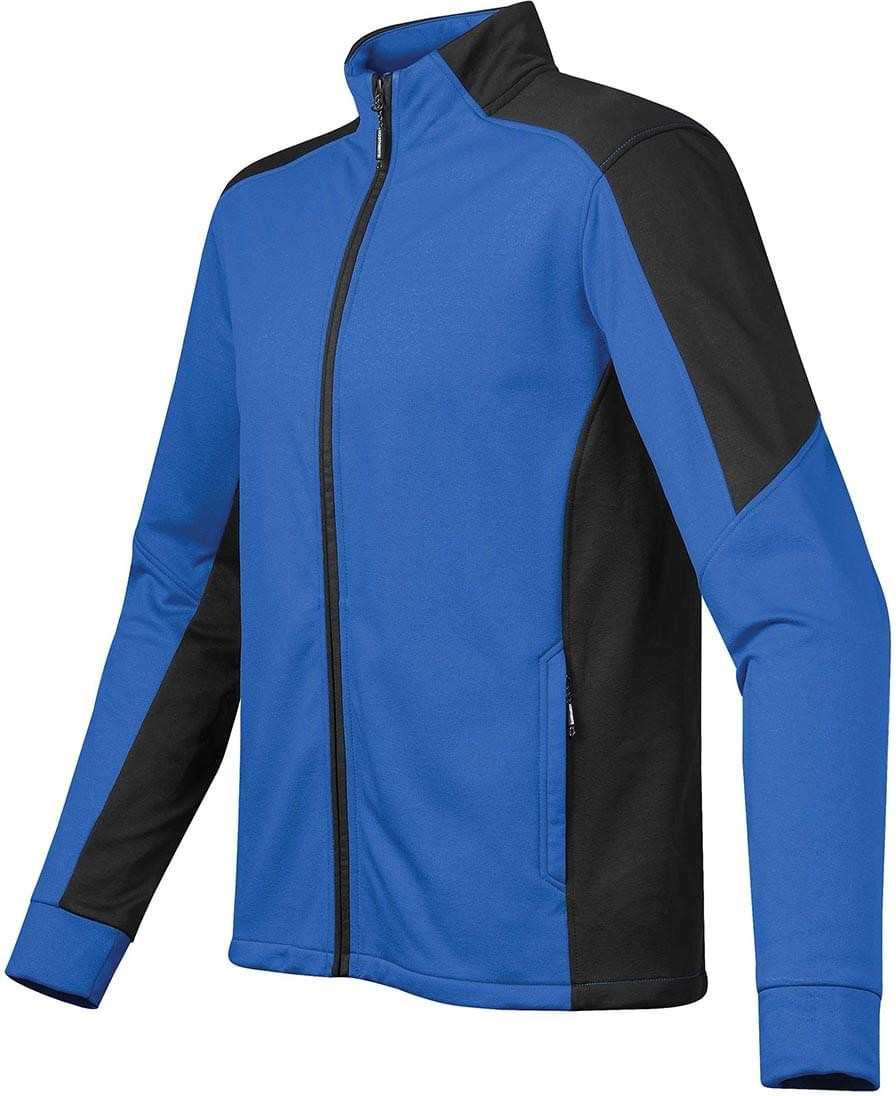 Stormtech Jlx-1 Men’s Chakra Fleece Jacket - Azure Blue Black