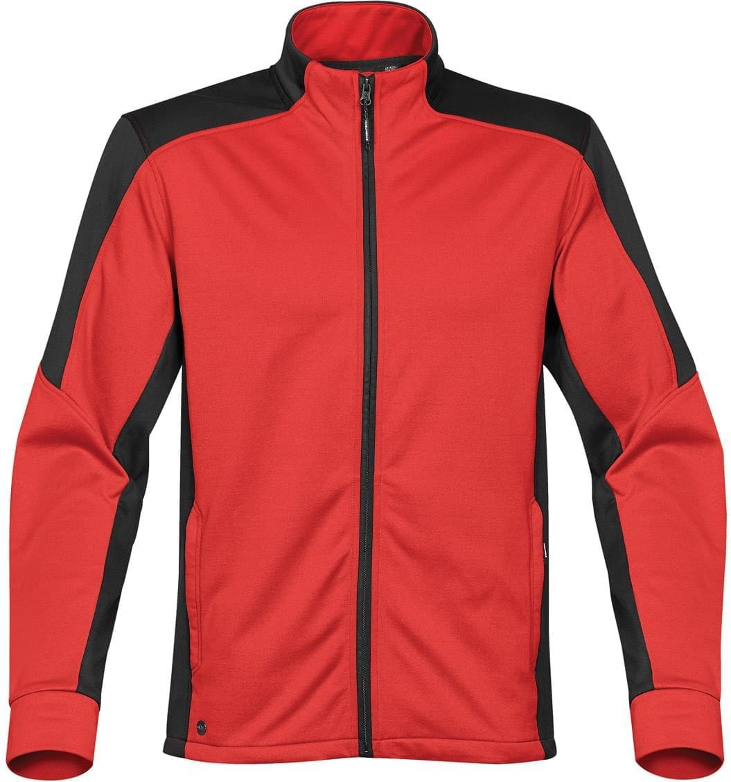 Stormtech Jlx-1 Men’s Chakra Fleece Jacket - Bright Red Black - Adult s