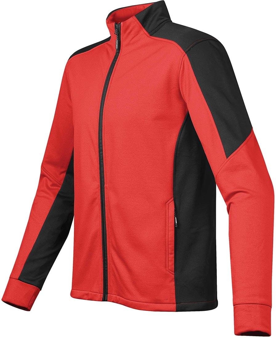 Stormtech Jlx-1 Men’s Chakra Fleece Jacket - Bright Red Black