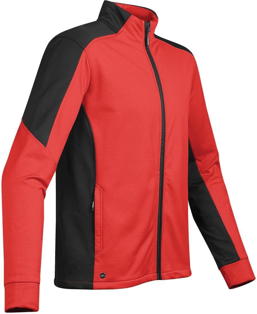 Stormtech Jlx-1 Men’s Chakra Fleece Jacket - Bright Red Black