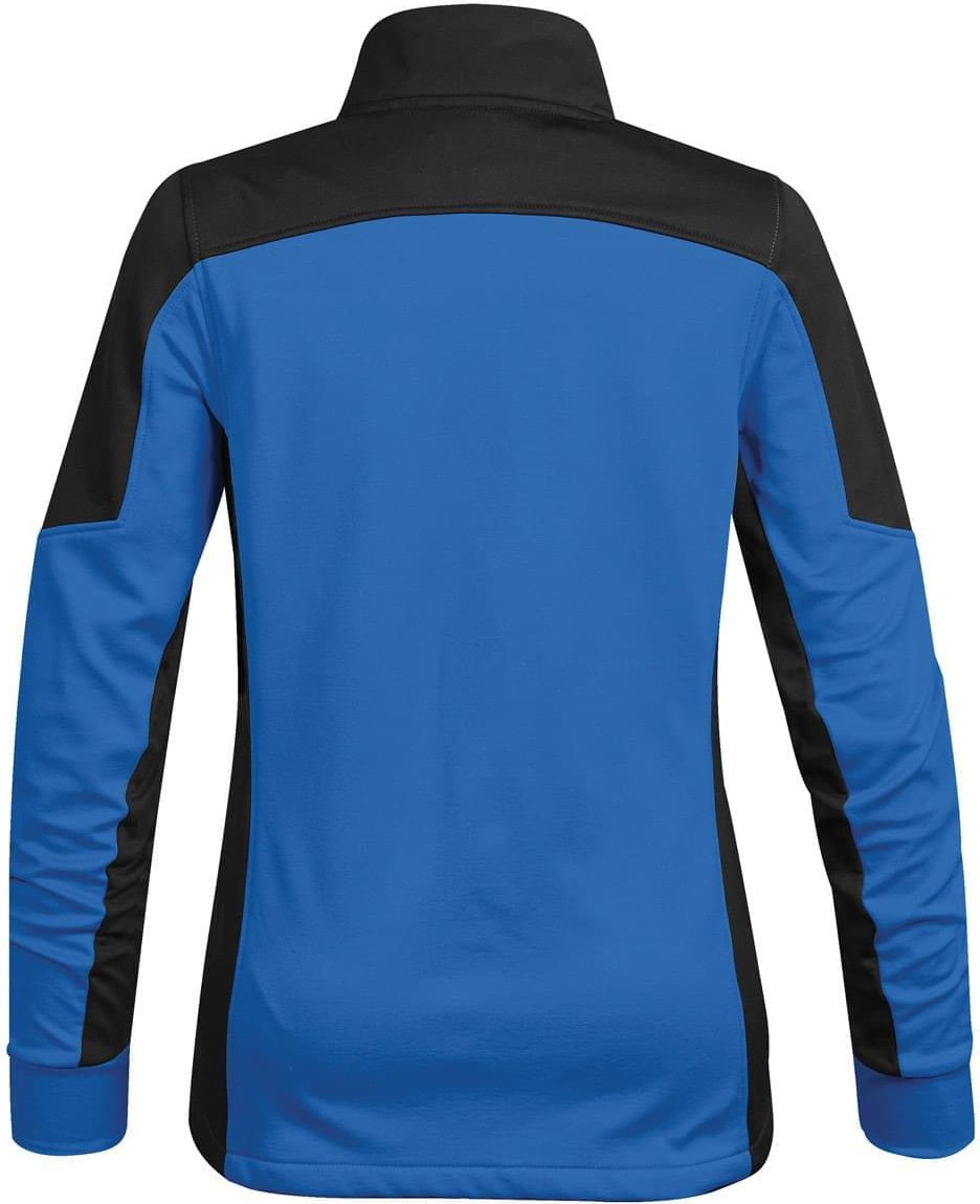 Stormtech Jlx-1w Women’s Chakra Fleece Jacket - Azure Blue Black