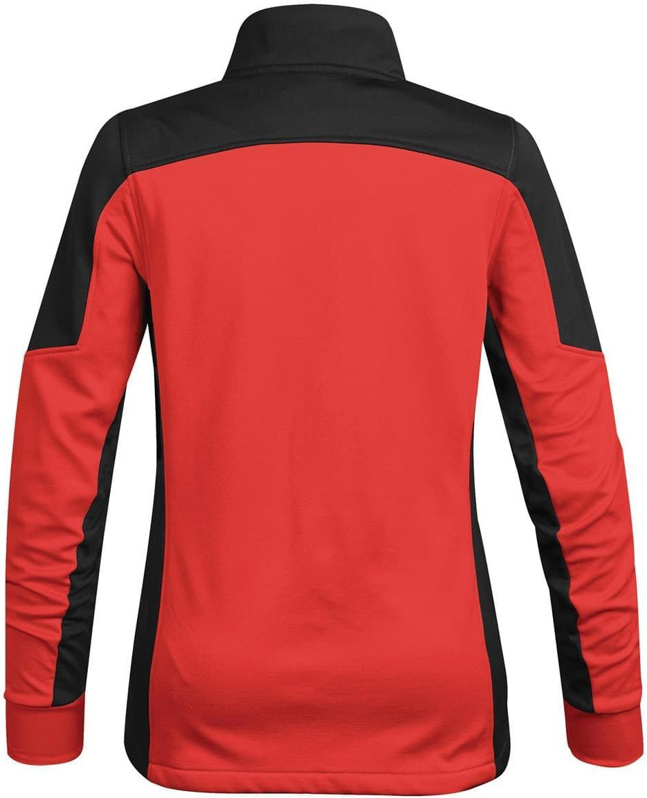 Stormtech Jlx-1w Women’s Chakra Fleece Jacket - Bright Red Black - Ladies m