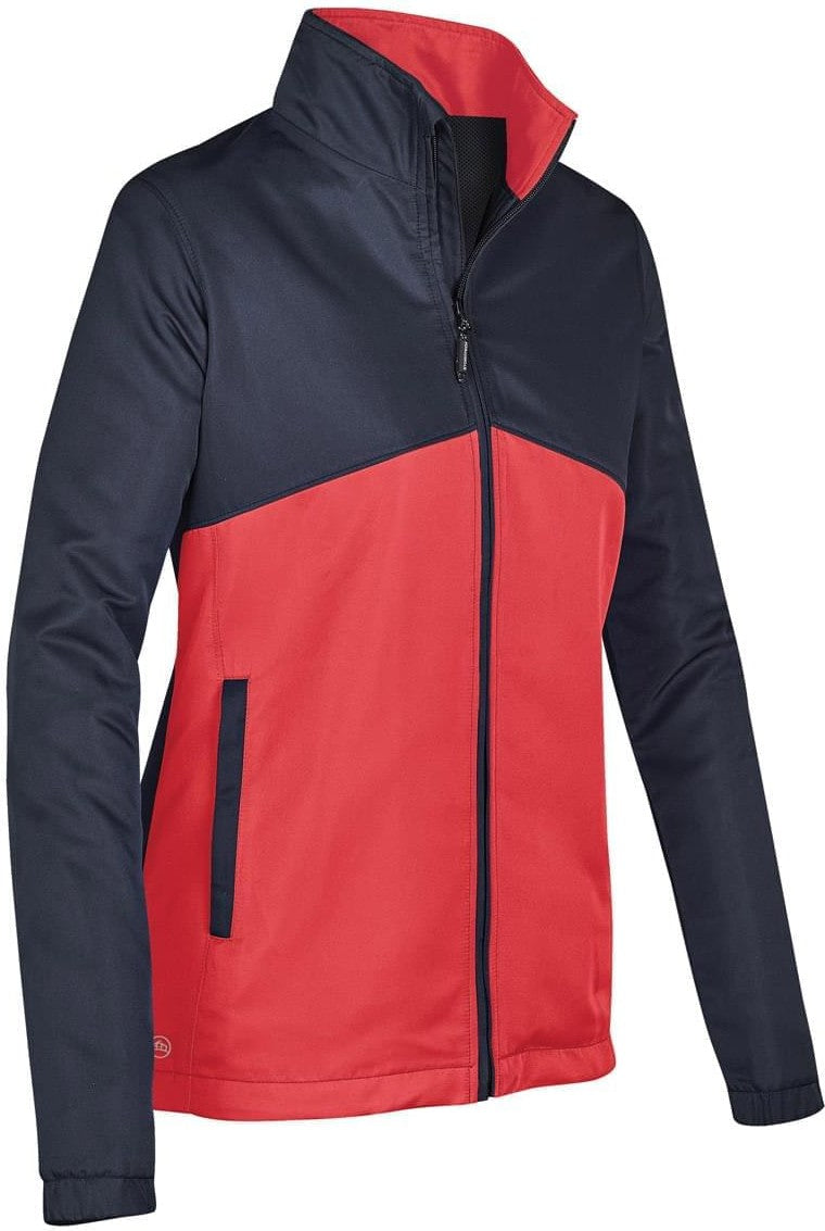 Stormtech Jtx-1wle Women’s Endurance Shell - Navy Sport Red