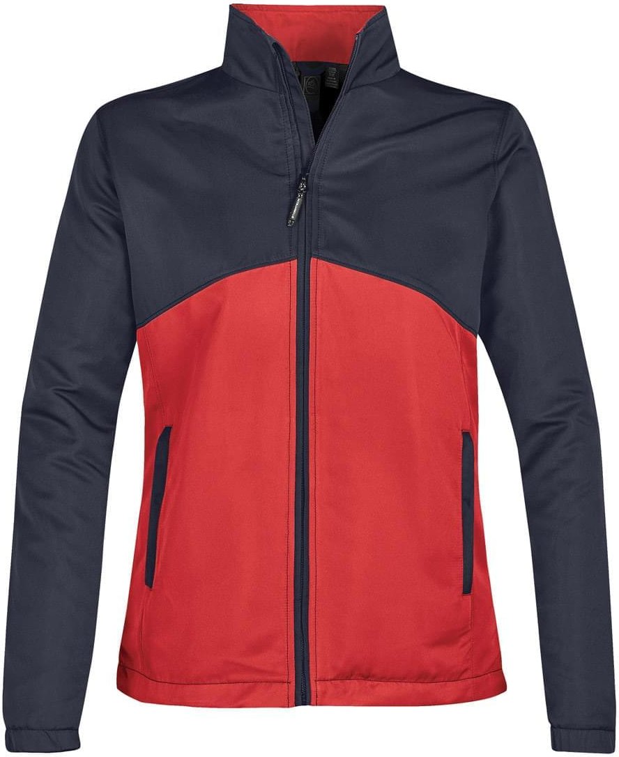 Stormtech Jtx-1wle Women’s Endurance Shell - Navy Sport Red - Ladies s