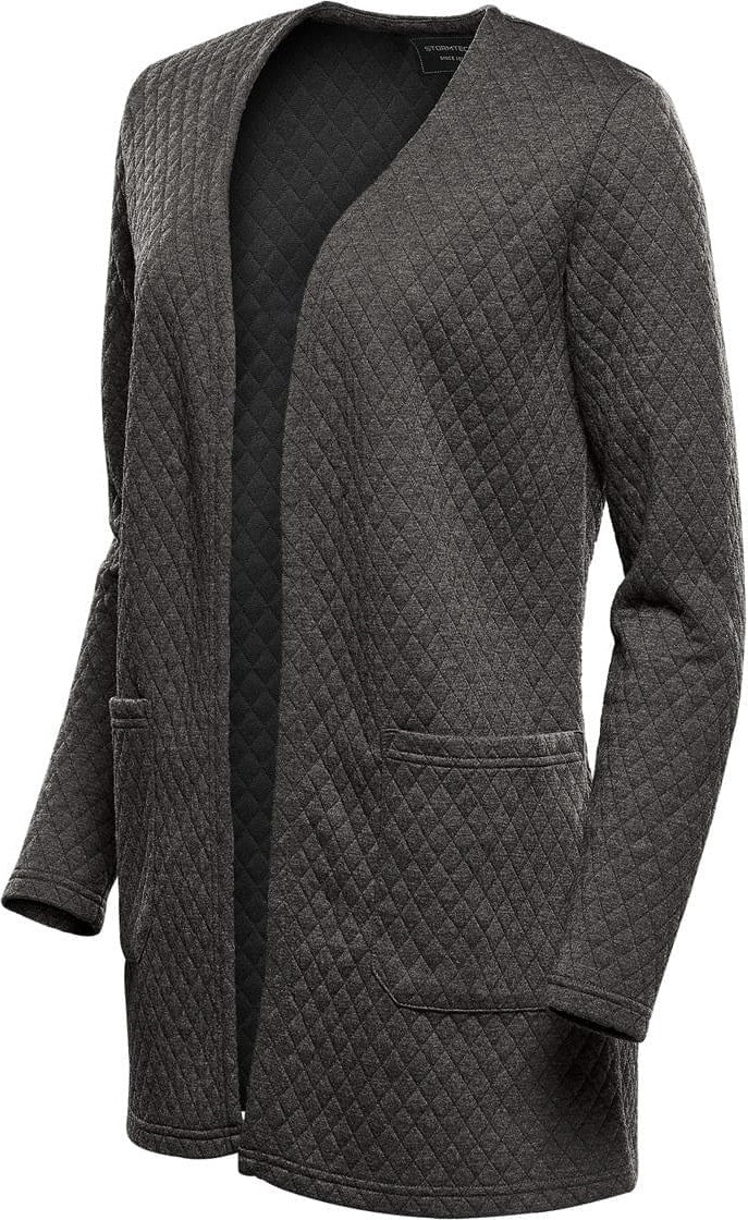 Stormtech Knb-2w Women’s Chelsea Open Cardigan - Graphite Heather