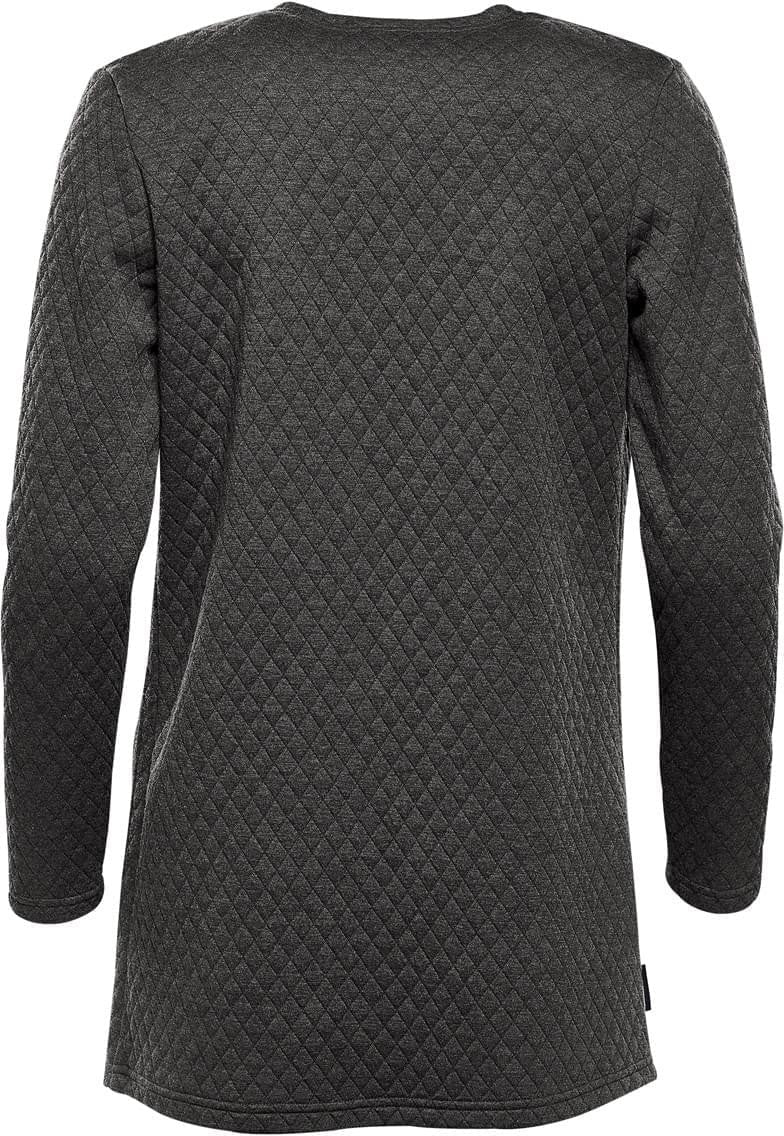 Stormtech Knb-2w Women’s Chelsea Open Cardigan - Graphite Heather