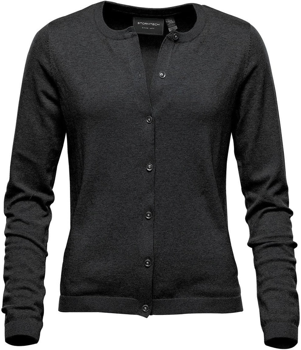 Stormtech Knc-1w Women’s Avondale Cardigan - Black - Ladies 2xs
