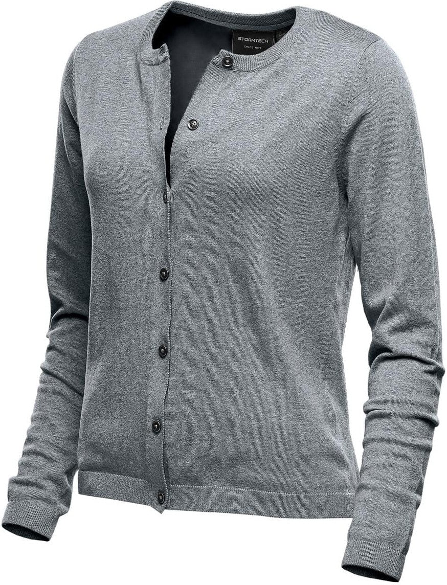 Stormtech Knc-1w Women’s Avondale Cardigan - Gray Heather