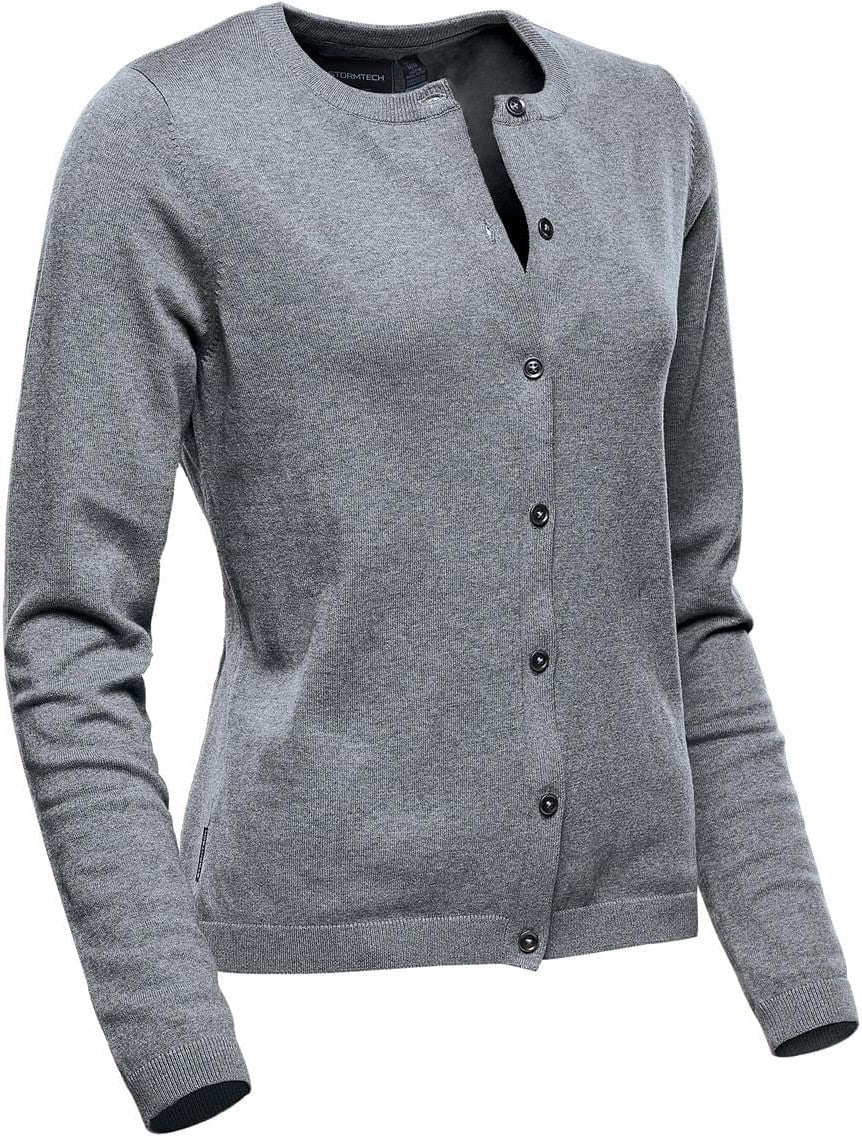 Stormtech Knc-1w Women’s Avondale Cardigan - Gray Heather