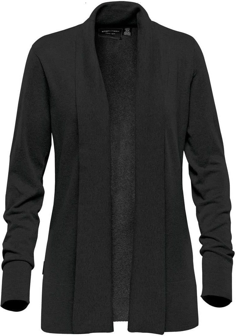 Stormtech Knc-2w Women’s Soho Cardigan - Black - Ladies Xs