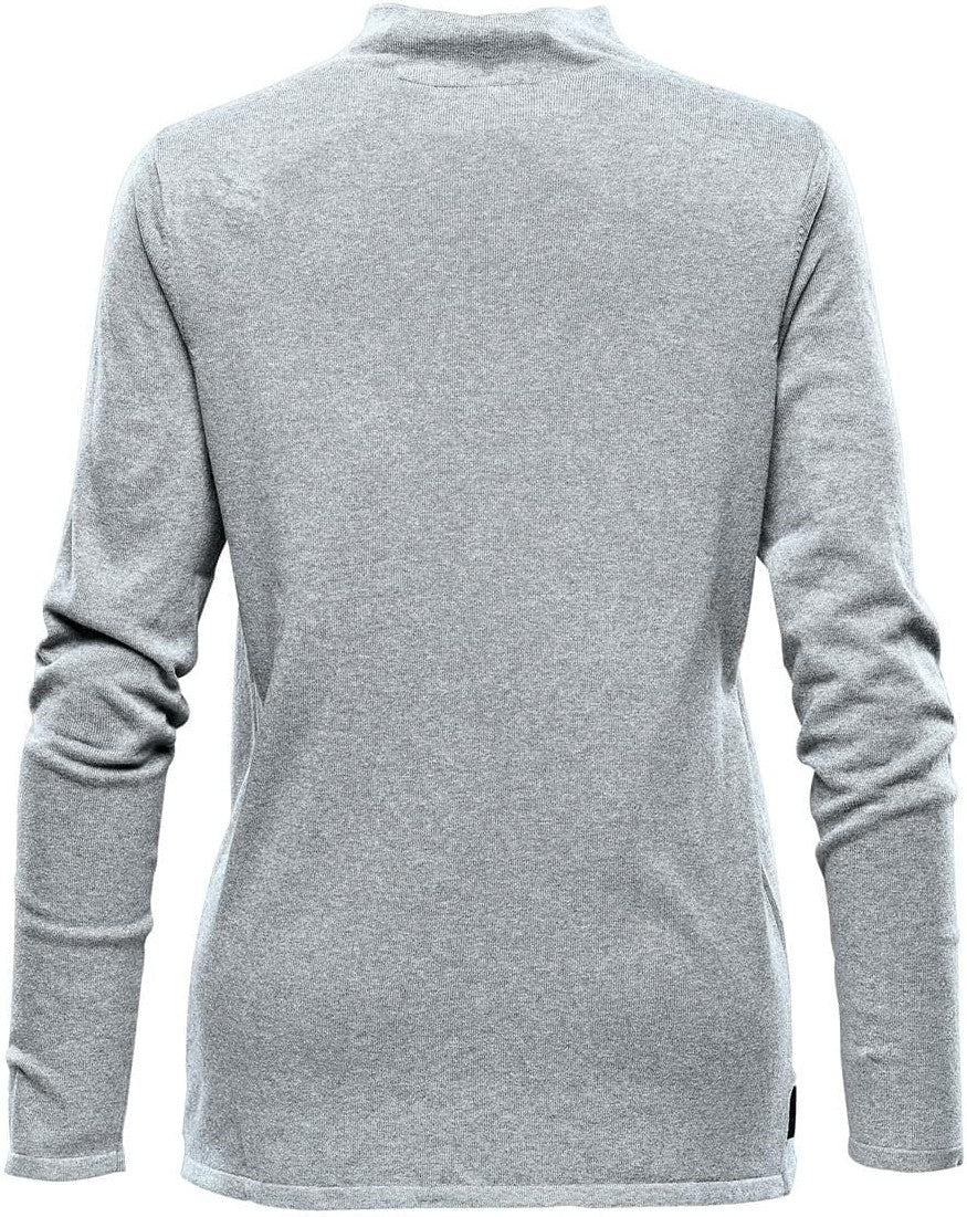 Stormtech Kns-1w Women’s Belfast Sweater - Gray Heather - Ladies Xs
