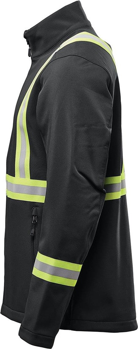 Stormtech Ksb-1r Men’s Orbiter Reflective Softshell - Black