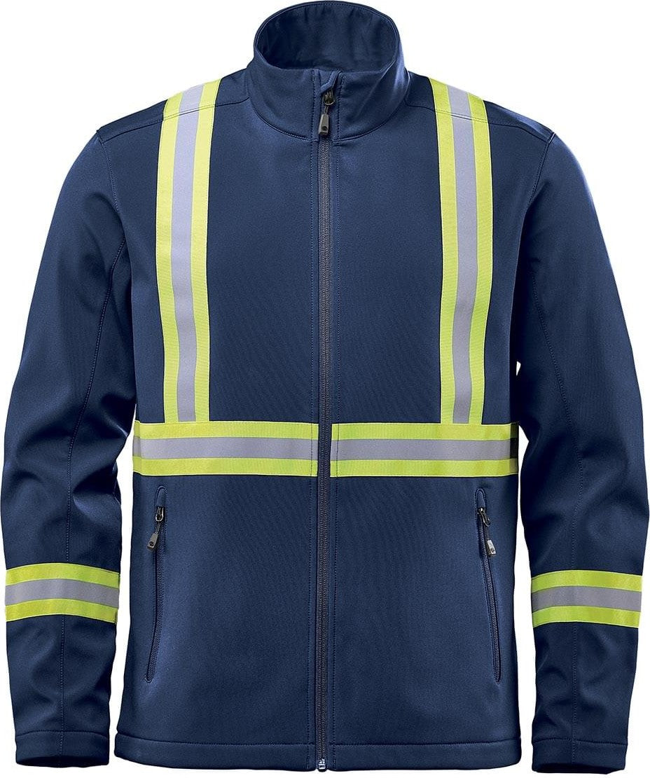 Stormtech Ksb-1r Men’s Orbiter Reflective Softshell - Navy - Adult s