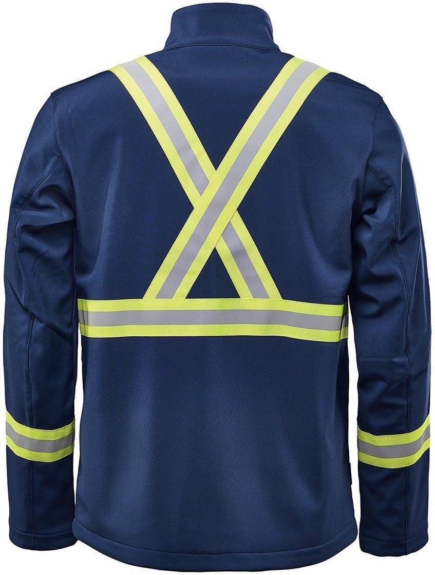 Stormtech Ksb-1r Men’s Orbiter Reflective Softshell - Navy - Adult s
