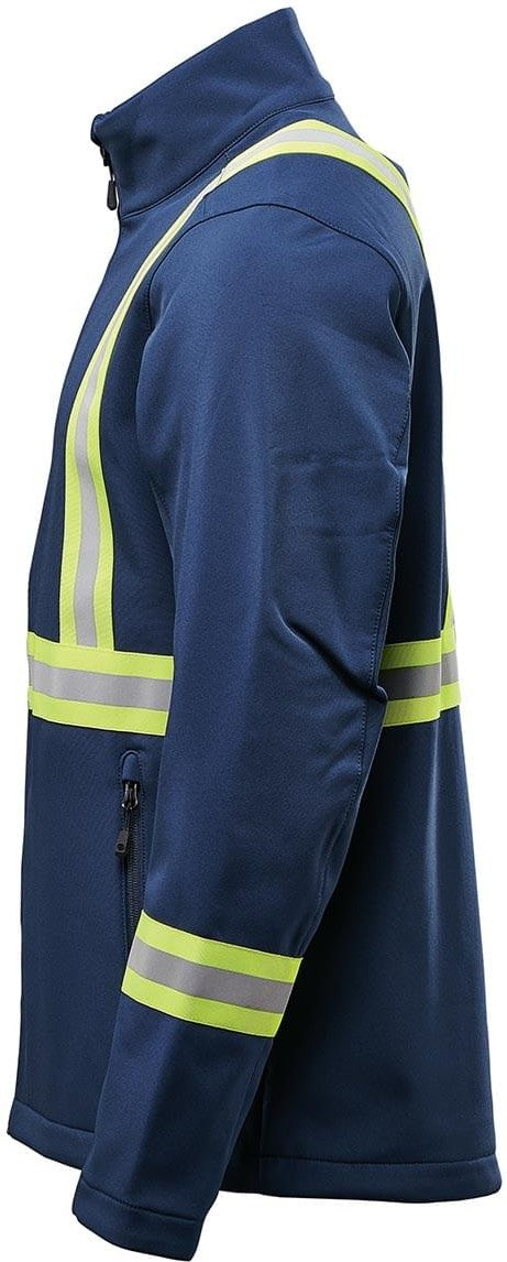 Stormtech Ksb-1r Men’s Orbiter Reflective Softshell - Navy